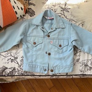 Vintage Levi’s toddler jean jacket.